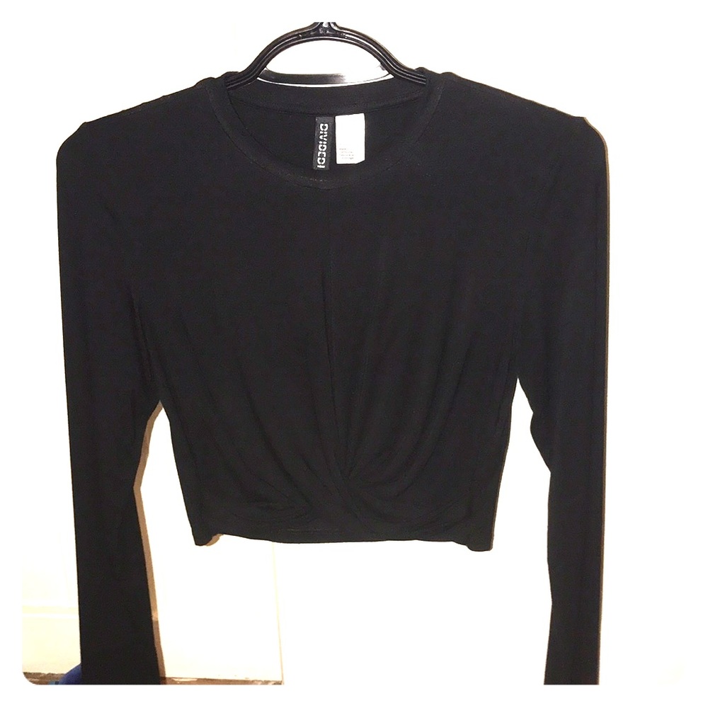 Long Sleeve Crop Top